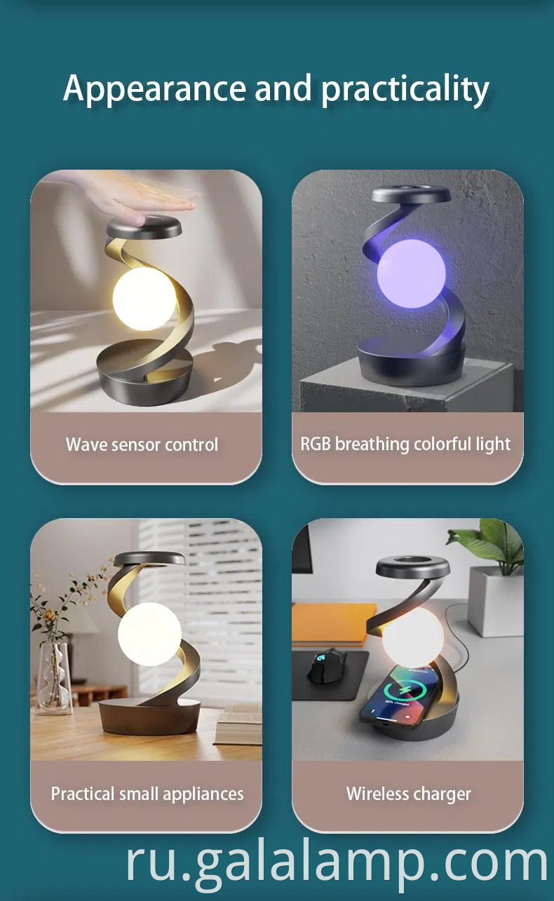 Элегантная вращающаяся подвесная лампа для настольного компьютера для снятия напряжения и декора